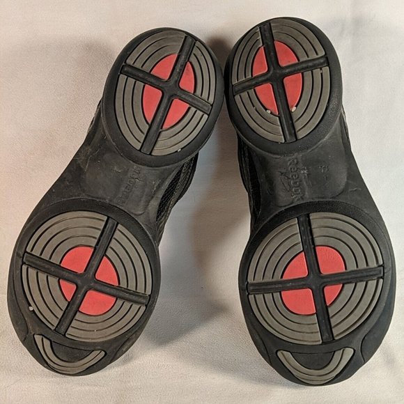 Reebok Breast Cancer DMX Max Black Pink Gym Sneakers Shoes Women's 7.5 V51317 - Picture 10 of 16